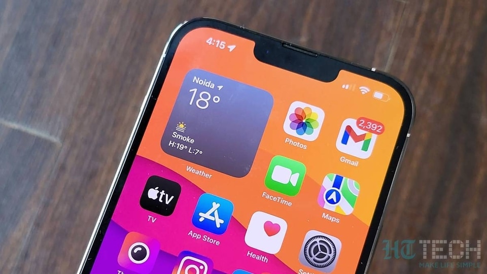 Apple iPhone 14 series battery capacity leaked. Check details here. (Representative Image) iPhone 13 Pro Max