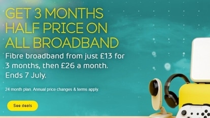 EE is rolling out attractive discount on broadband plans for iPhone and Andrid users. 