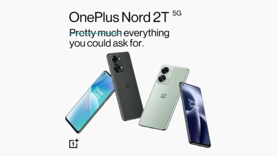 OnePlus Nord 2T 5G [50MP Sony IMX766 Flagship Camera + OIS | 80W Fast  Charging]