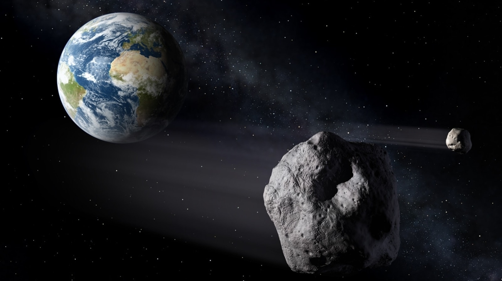 NASA astronomers have just discovered an asteroid which is going to make a dangerously close approach towards the Earth. Know whether an asteroid strike is possible. Asteroid