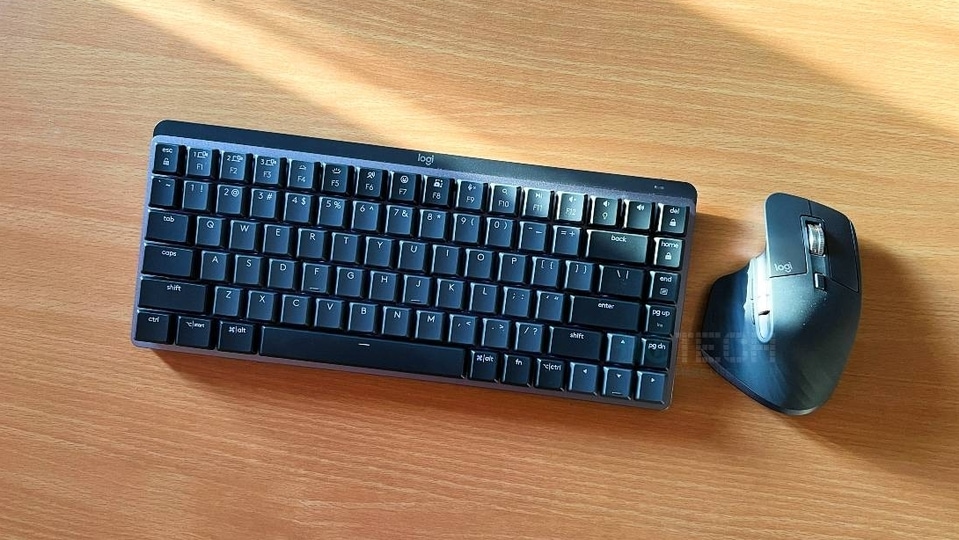 Logitech MX Master 3S mouse and Logitech MX Mechanical Mini keyboard