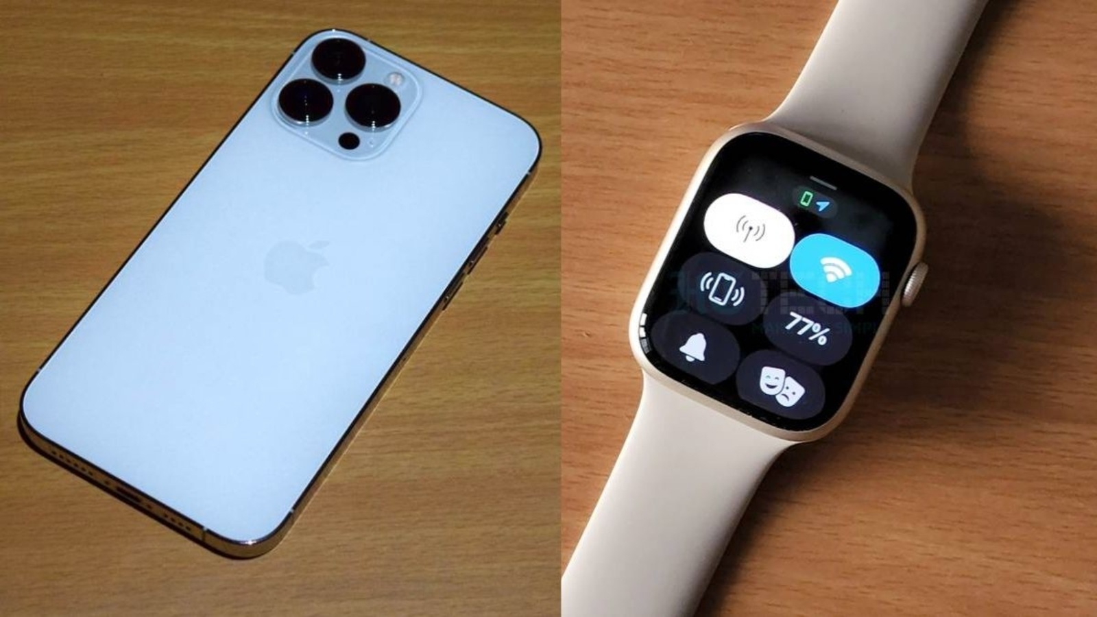 Apple Watch, iPhone 13 Pro