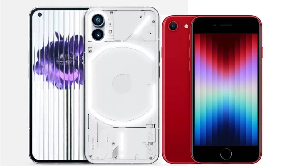 Nothing Phone (1) vs Apple iPhone SE 3