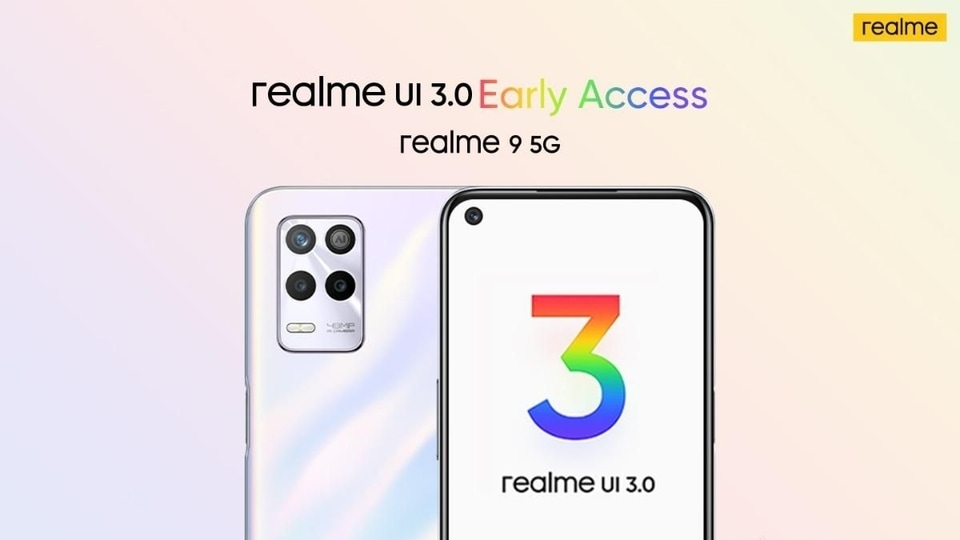 Realme is ready with the Android 12-based Realme UI 3.0 update for Realme 9 handsets. 