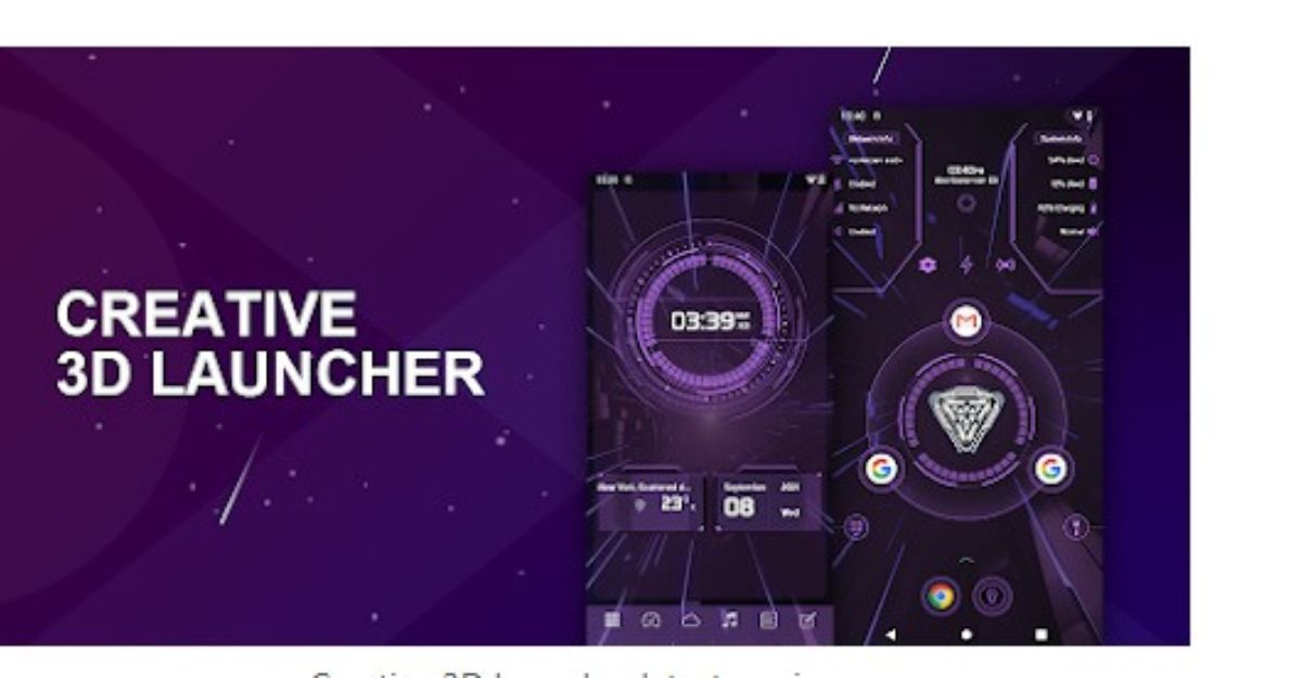 Creative 3D Launcher –ఇది మీ స్మార్ట్‌ఫోన్ హోమ్ స్క్రీన్‌కి 3D రూపాన్ని అందించే లాంచర్ యాప్, అయితే ఇది మీ ఫోన్‌లో మాల్వేర్‌ను జొప్పిస్తుంది. ఈ యాప్ 1 మిలియన్+ డౌన్‌లోడ్‌లను కలిగి ఉంది. ఈ యాప్ డిలీట్ చేయండి.