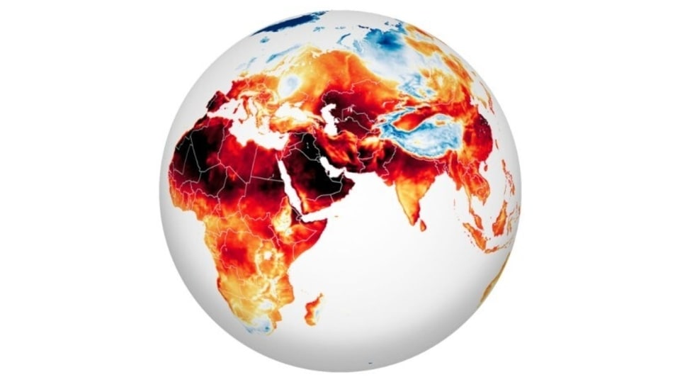 nasa earth map world