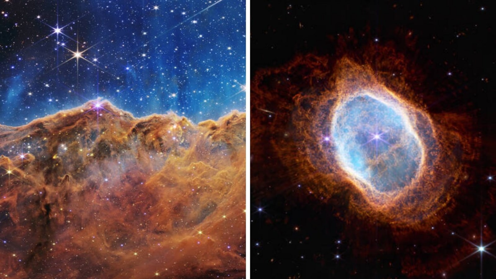 Что такое туманность?  Вот что НАСА говорит о двух туманностях, заснятых космическим телескопом Джеймса Уэбба.