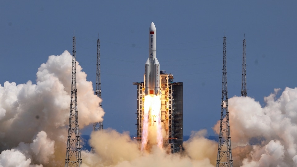 China launches second of three space station modules