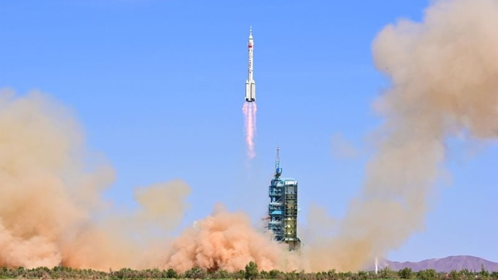 Rocket debris
