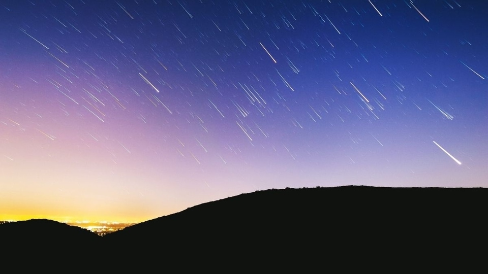 meteor in the solar system