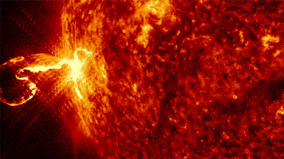 Solar flares can impact Earth, infra, astronauts, other living
