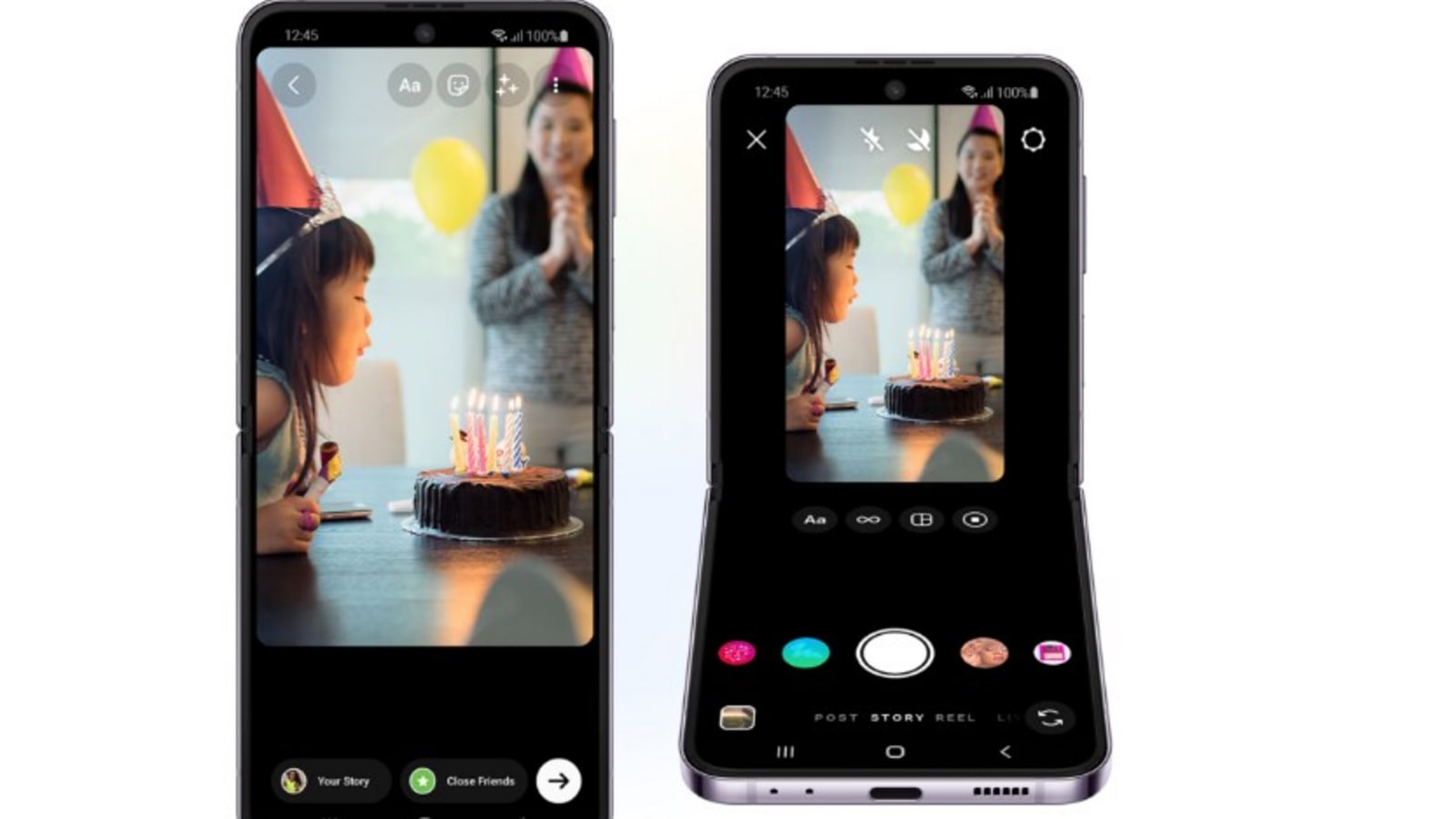 Громкая связь в Instagram и Facebook?  Сделайте это с Samsung Galaxy Z Flip 4;  секрет производства