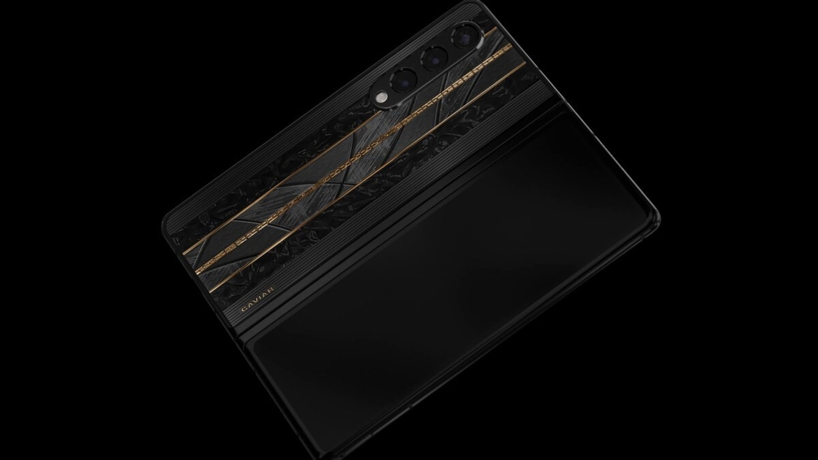 Samsung Galaxy Z Fold 4 Golden Meteorite edition gets an actual meteorite insert, carries exorbitant price, Samsung Galaxy Z Fold 4 Golden Meteorite