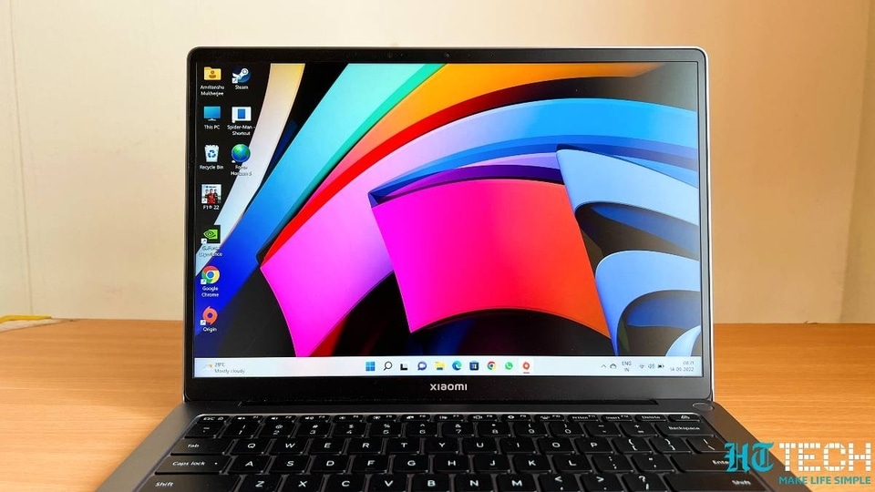I actually tried using the Xiaomi notebook PC 'Mi Notebook Pro