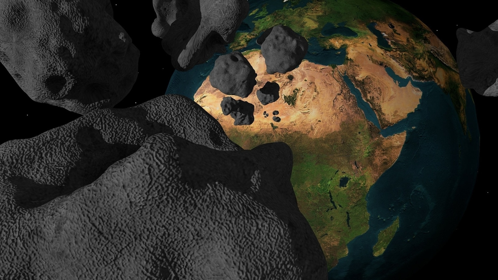 Asteroide gigante de 160 pies se acerca a la Tierra HOY, advierte la NASA