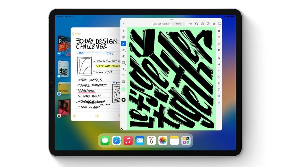 iPadOS 16.1