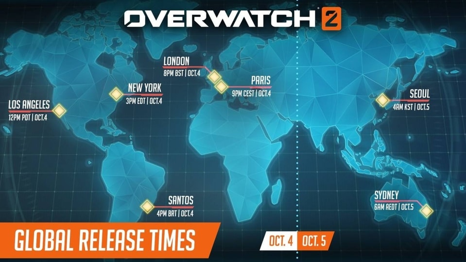 Overwatch 2 release time