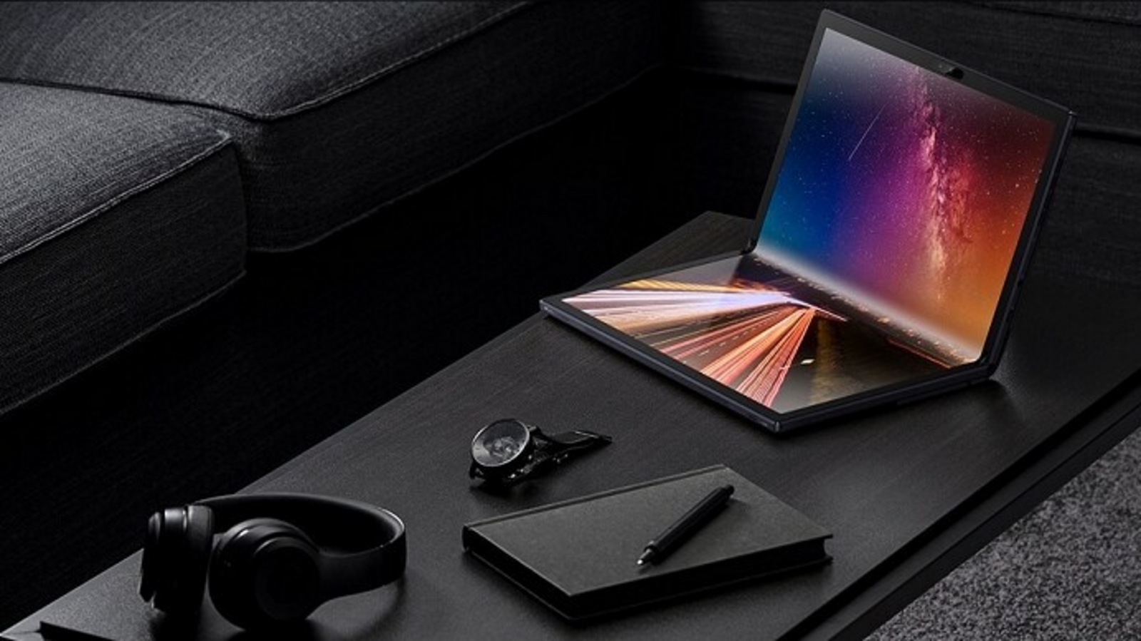 Wistron Foldbook concept: A 17 inch tablet or desktop that becomes a 10  inch laptop (foldable displays) - Liliputing