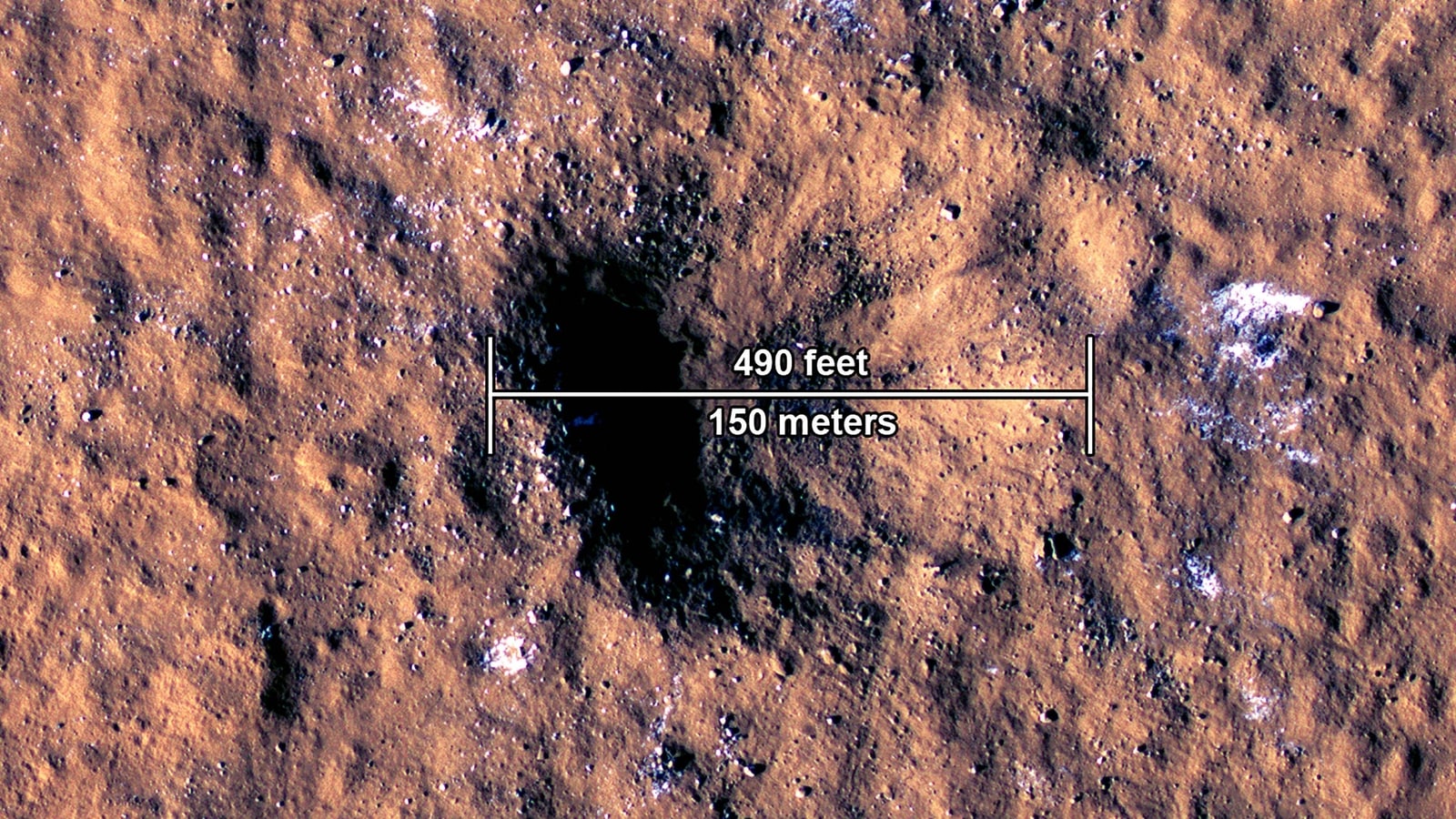 역사적인!  화성에 유성 충돌!  NASA InSight Lander는 독특한 순간을 포착합니다.