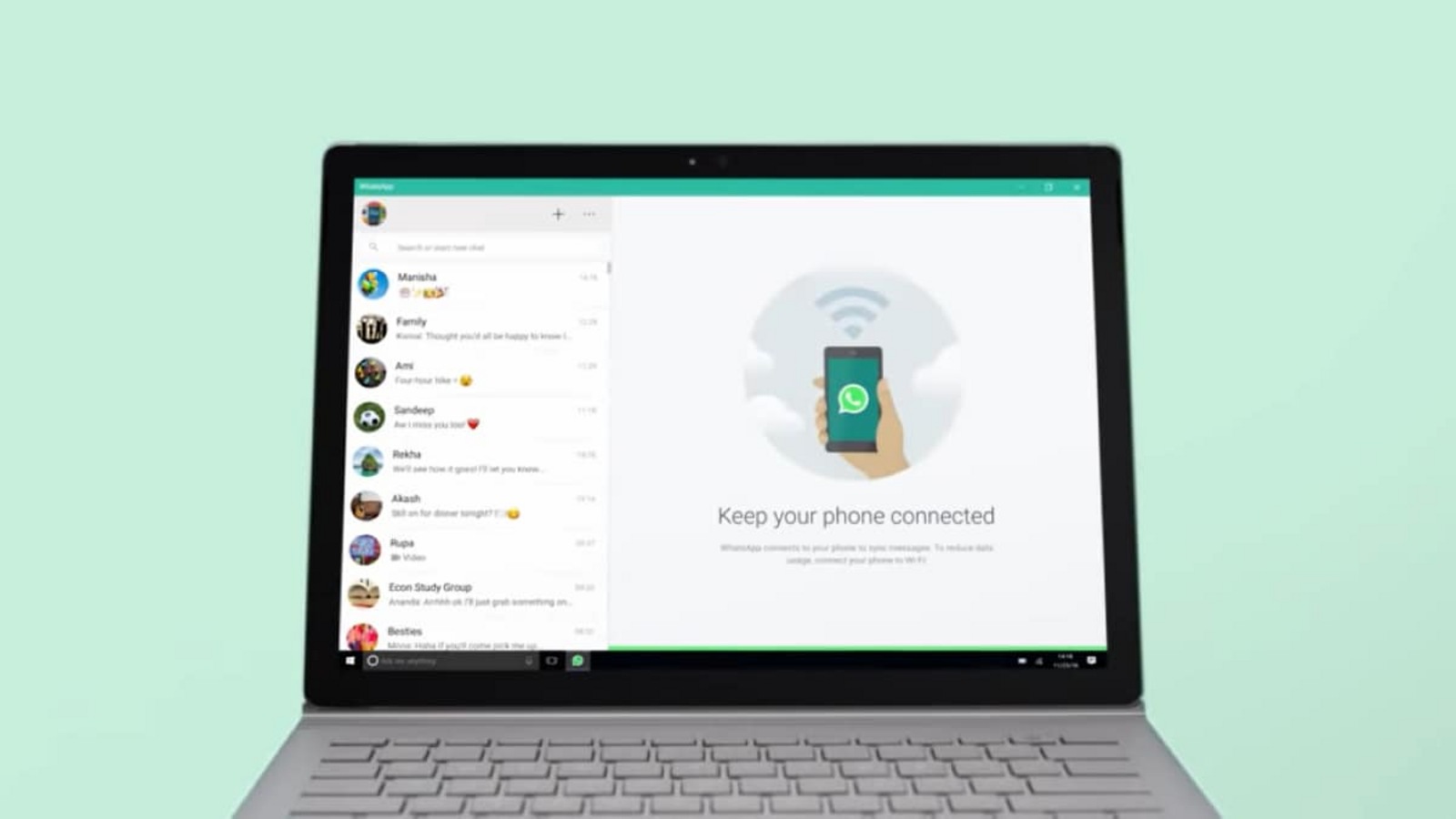 Envíate un mensaje en WhatsApp: ahora puedes hacerlo en tu PC con Windows