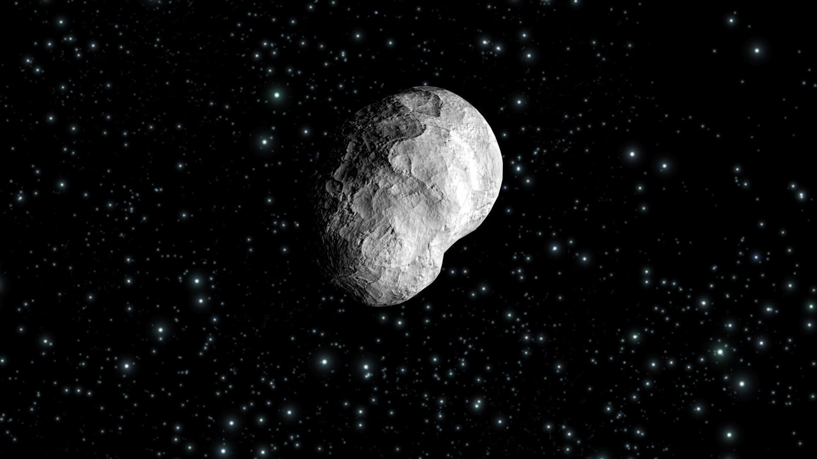Astéroïde de Noël de 140 mètres se précipitant vers la Terre ;  Un rocher dangereux s’approche craintivement