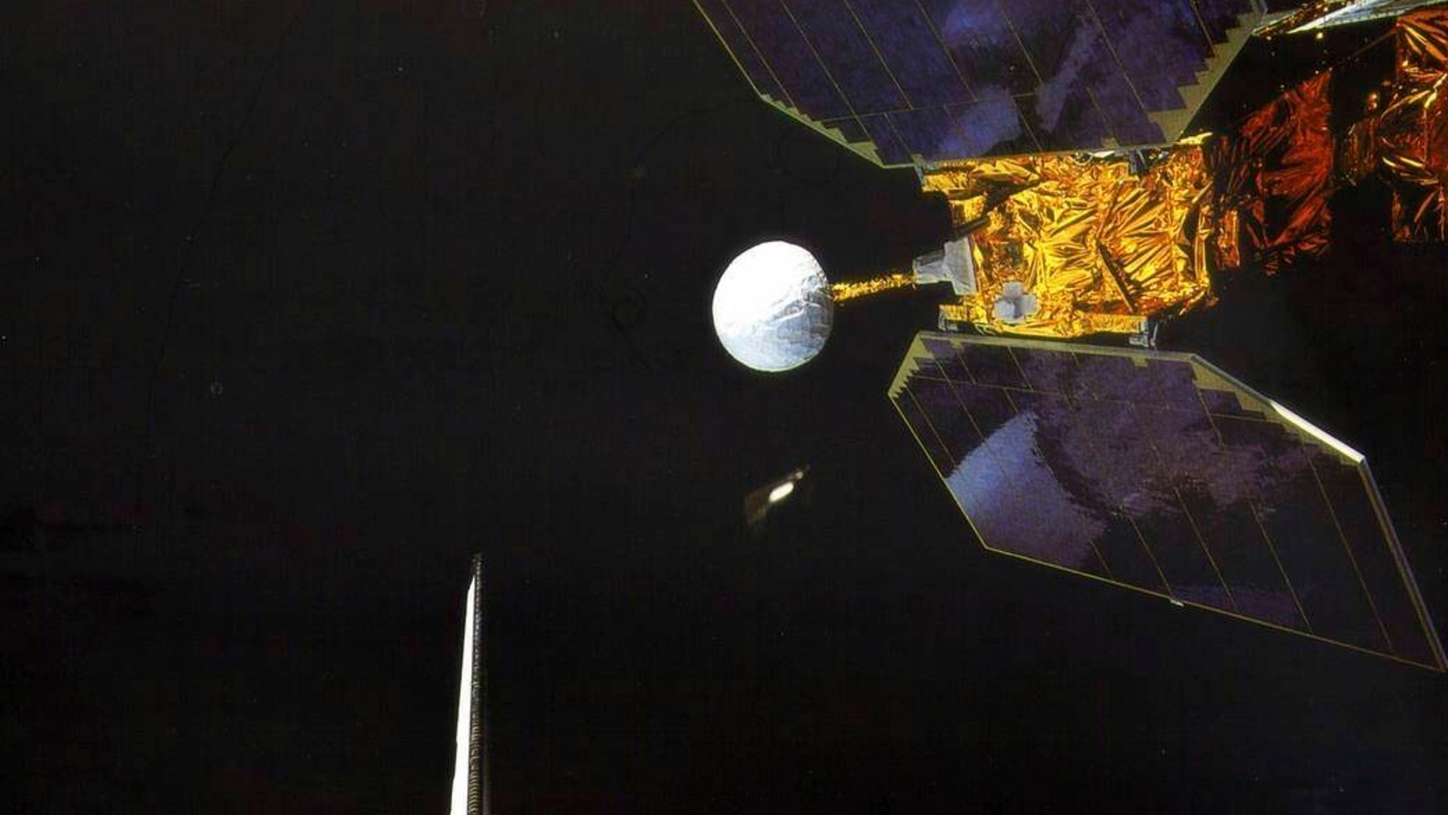 The US Department of Defense confirmed the satellite re-entered over the Bering Sea on Sunday. NASA