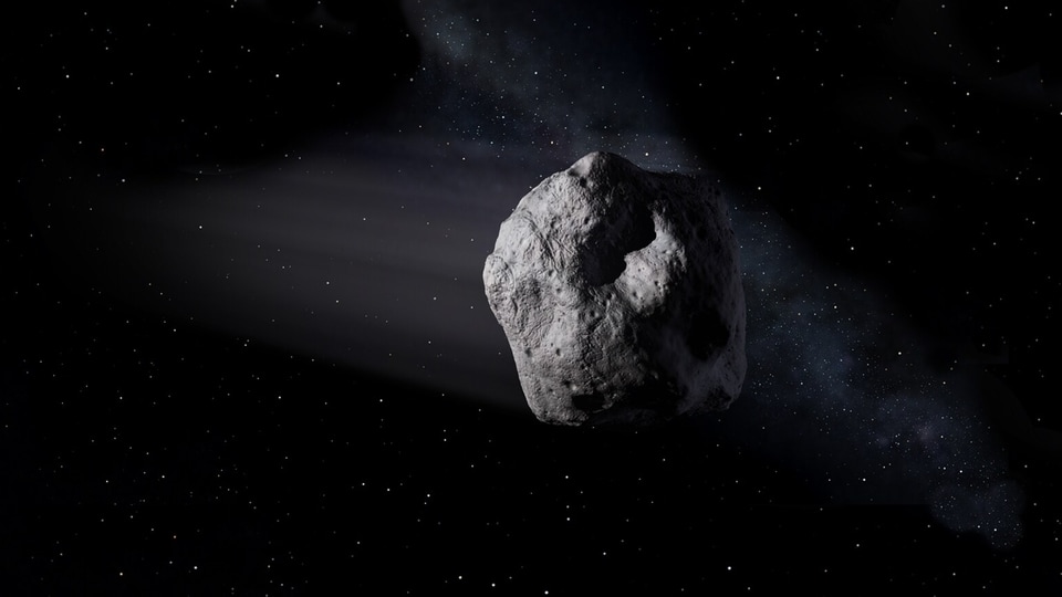 Asteroid 2022 YZ2