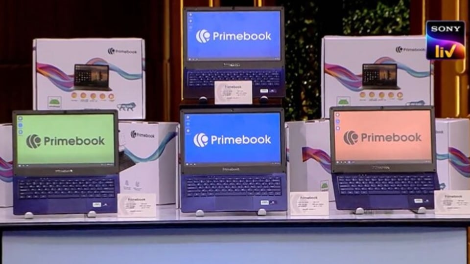 On Shark Tank, first-of-its-kind Rs. 15000 Primebook laptop by IITians gets  Rs. 75 lakh offer | Laptops-pc News