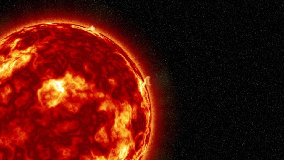 Huge solar flare is spotted on a distant star