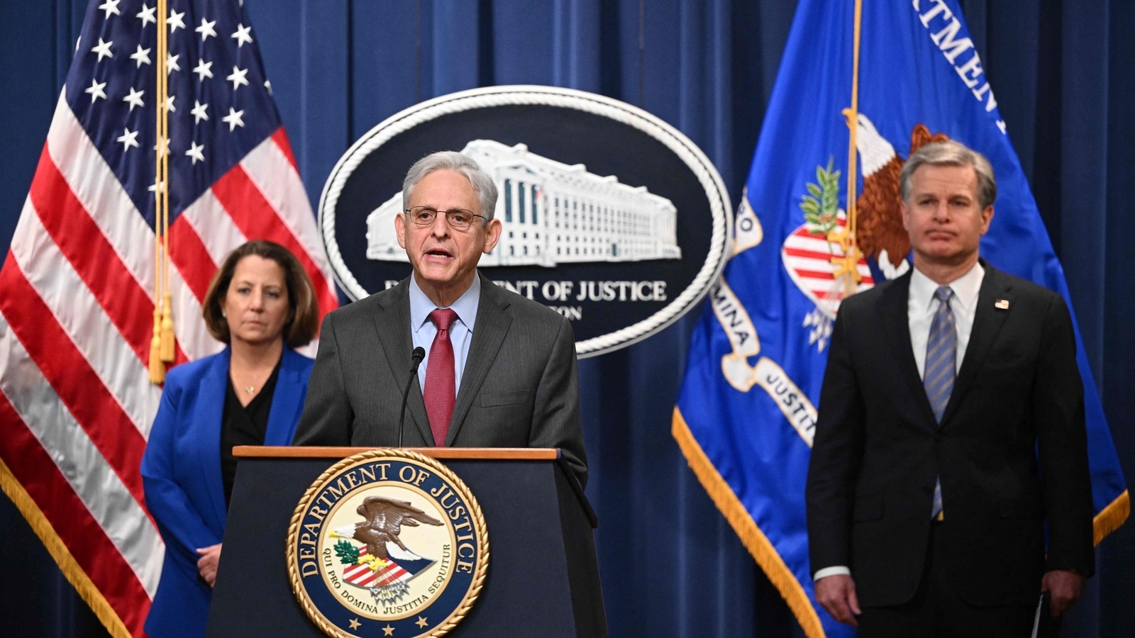 “Simply put, using lawful means we hacked the hackers,” Deputy Attorney General Lisa Monaco said at a news conference. US infiltrates big ransomware gang