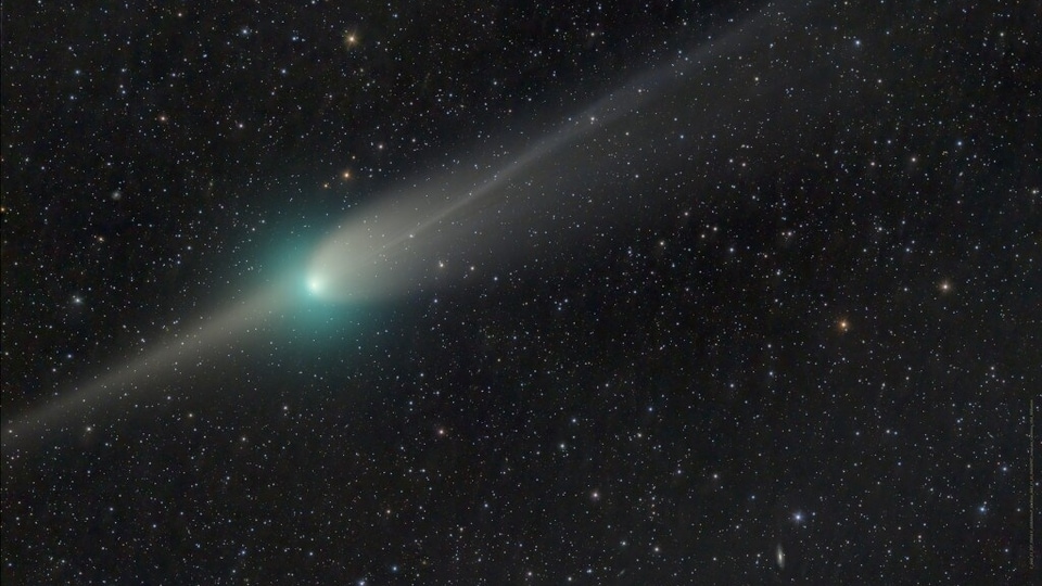 NASA green comet ztf