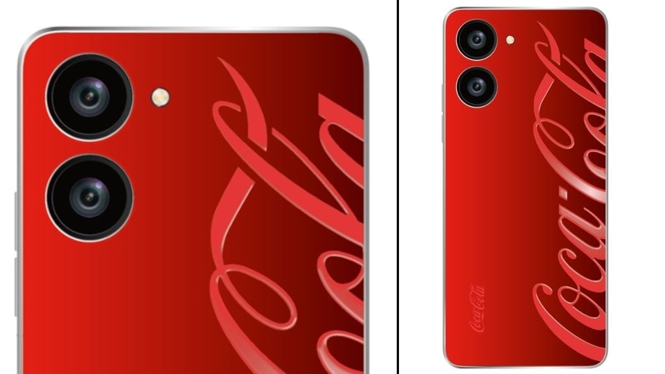 The Coca Cola phone is a special edition Realme 10 series phone underneath!