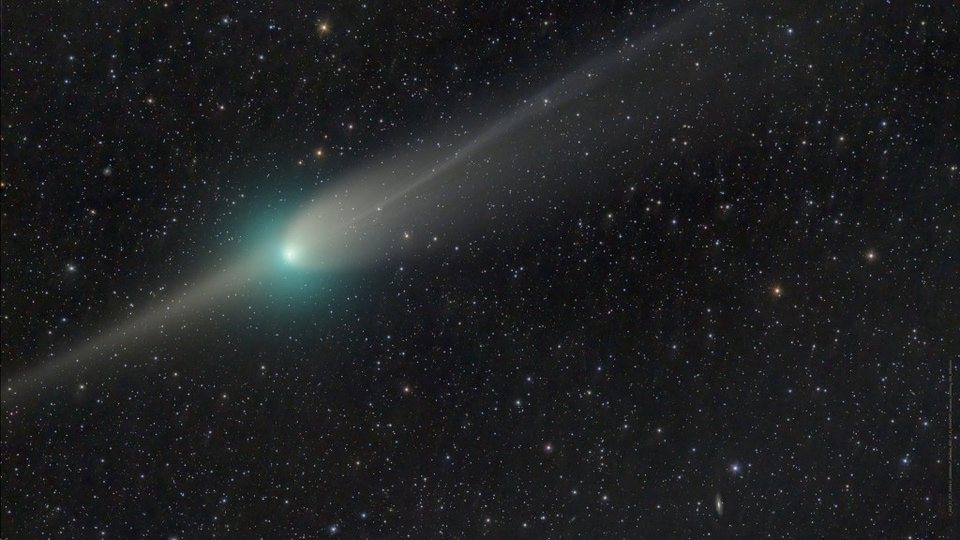 NASA green comet ztf