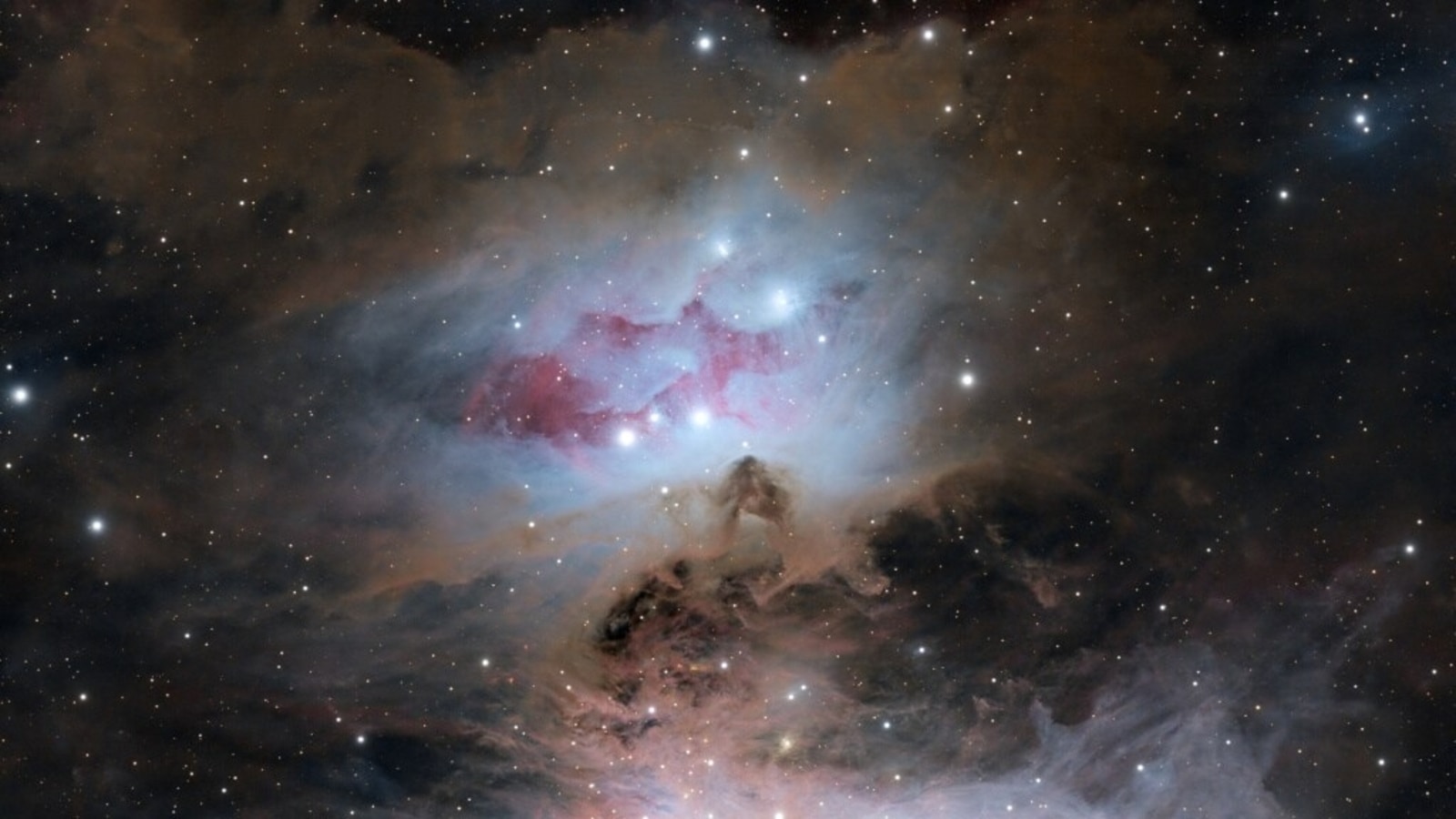The Nebulae are located nearly 1500 light-years away from Earth, as per NASA. NASA nebula