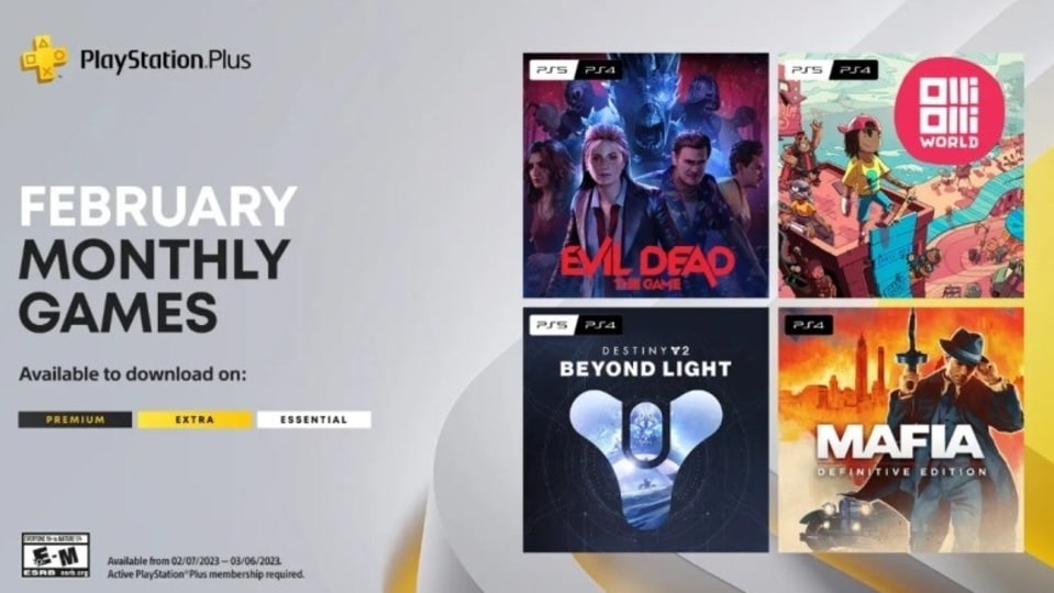 PlayStation Plus February 2023 Games Evil Dead, Destiny 2, more for