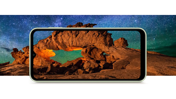 This entry level smartphone from Samsung comes with a 6.6 inch (16.72 cm) Infinity V-Display with a 90 Hz refresh rate to expand your view and see all that you were missing so far. 