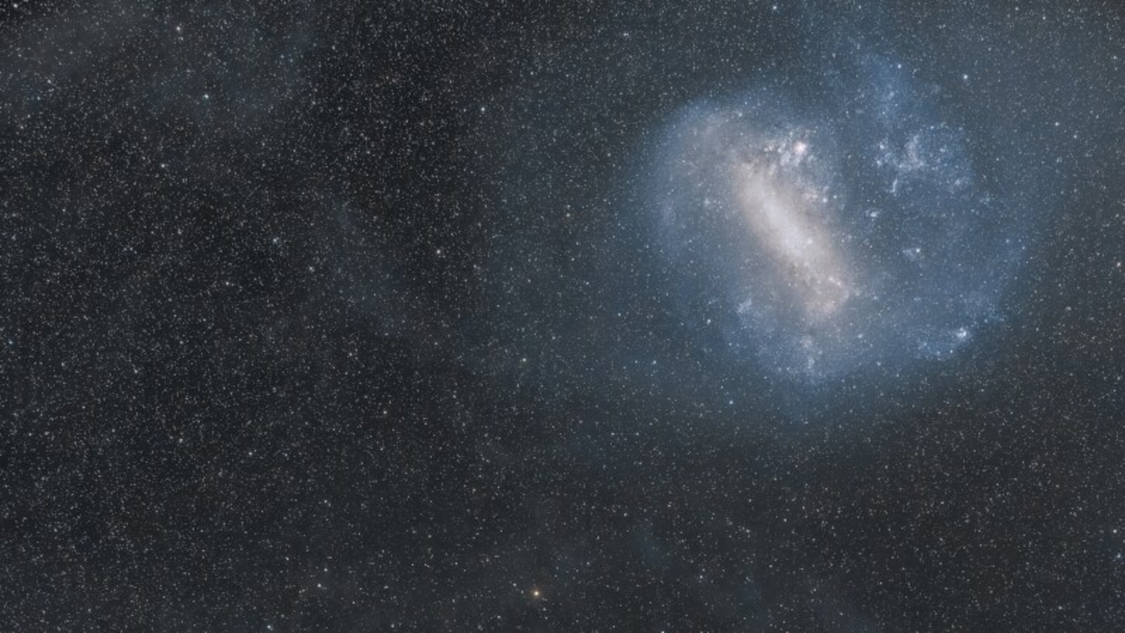 Both of these Magellanic Clouds are irregular dwarf galaxies on their own. Magellanic Clouds