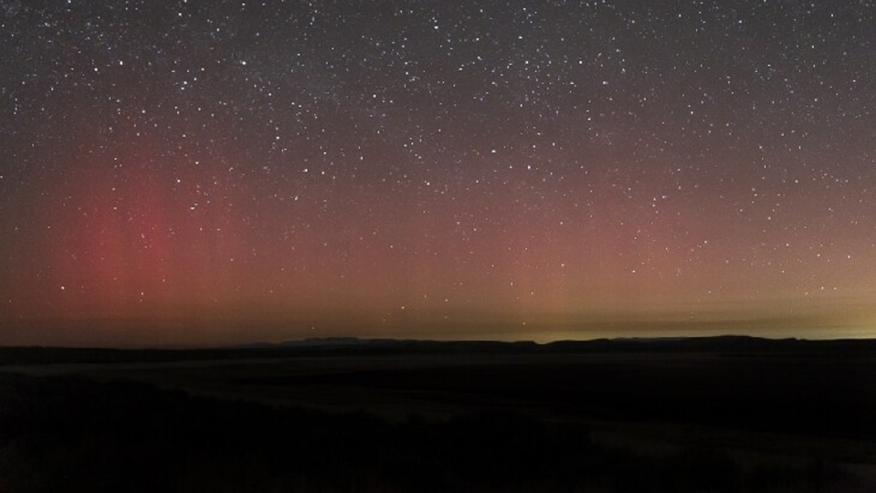 Red auroras