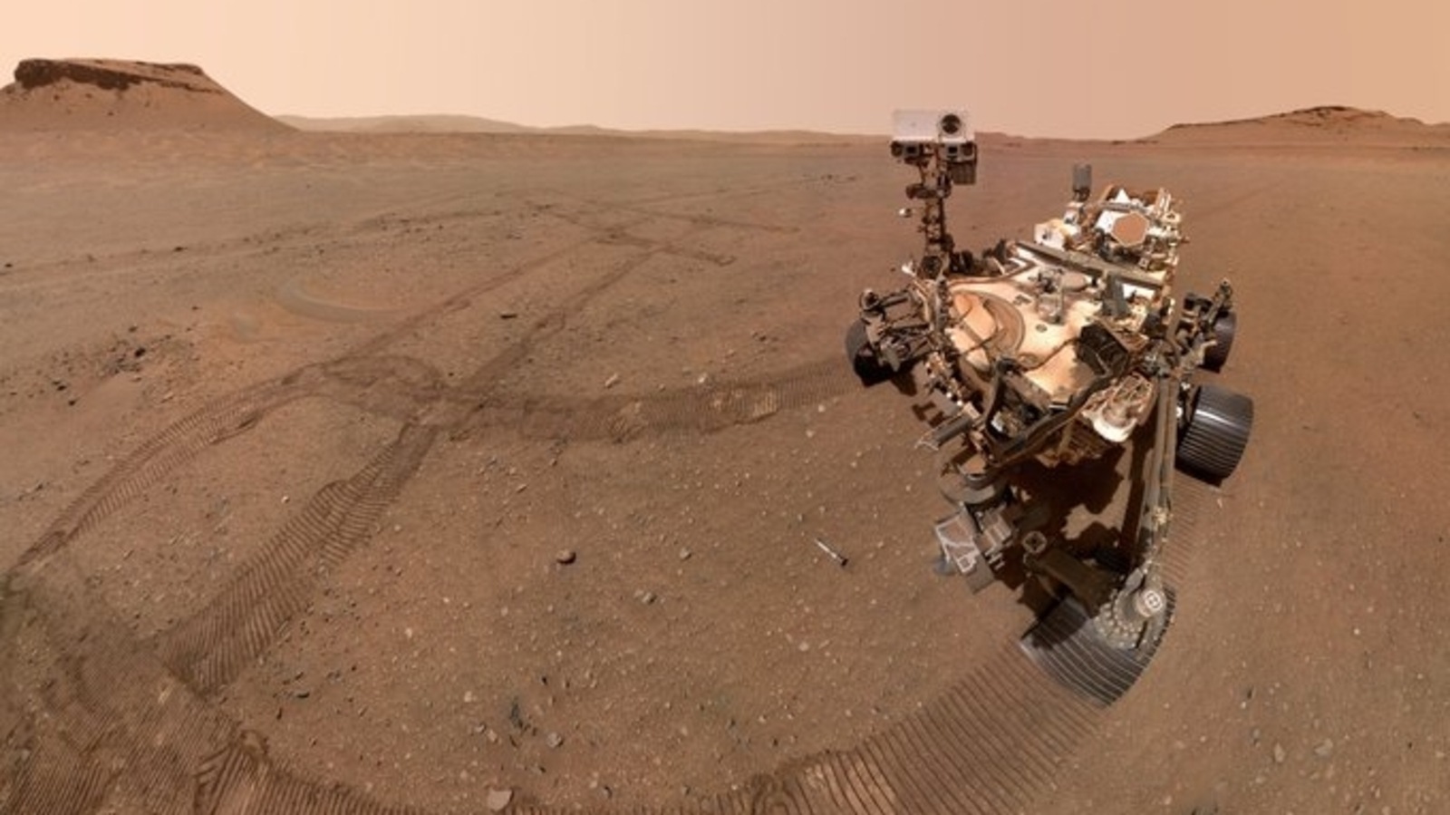 Check NASA's Perseverance Mars Rover selfie here. NASA's Perseverance Mars Rover