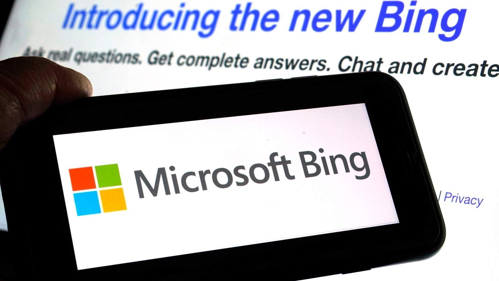 Microsoft revealed it is bringing the new AI technology to its Bing smartphone app, as well as the app for its Edge internet browser. Microsoft Bing