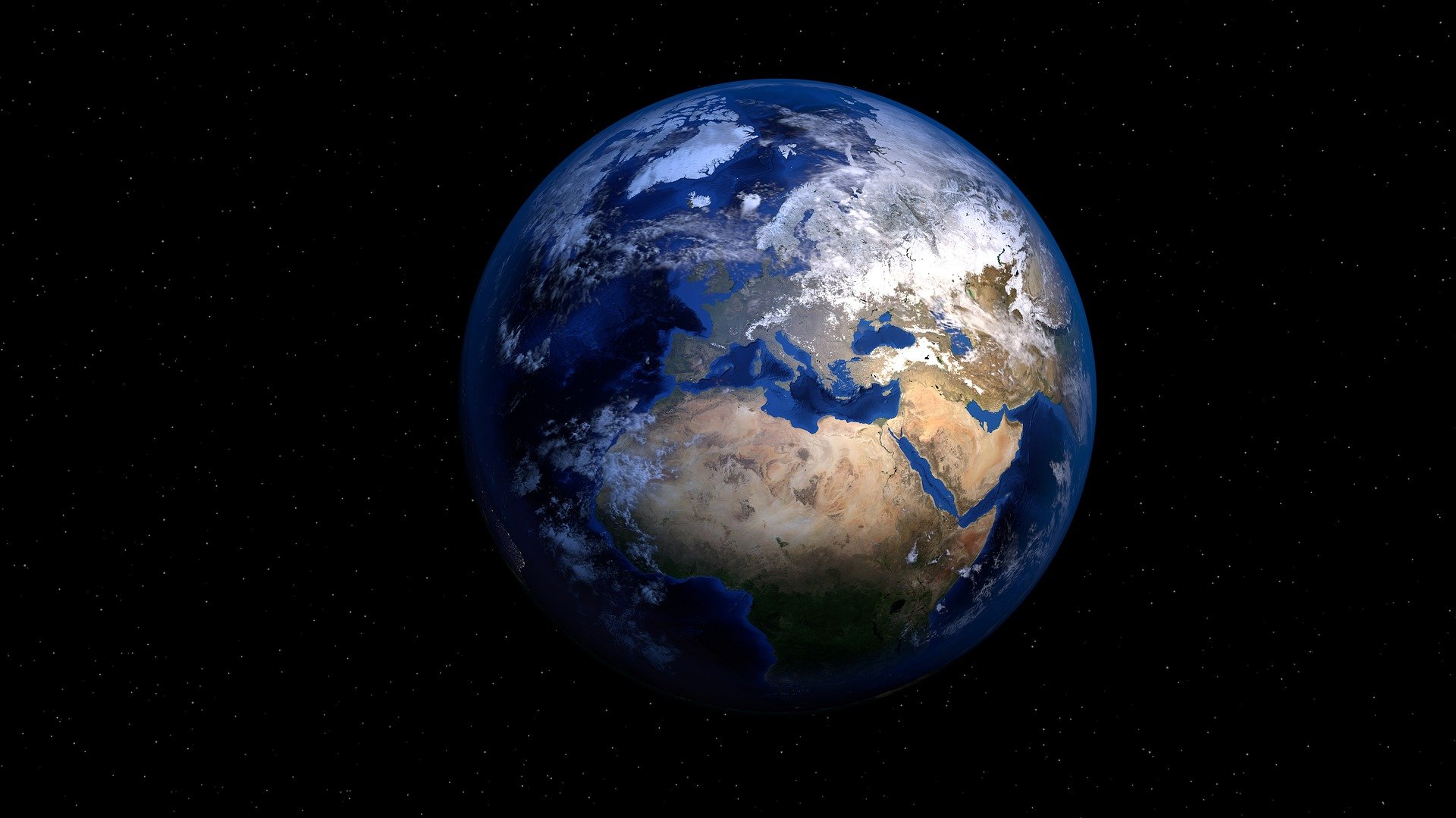 Earth: Earth has a diameter of 12,756 KM and is 149,600,000 KM away from the Sun. Earth