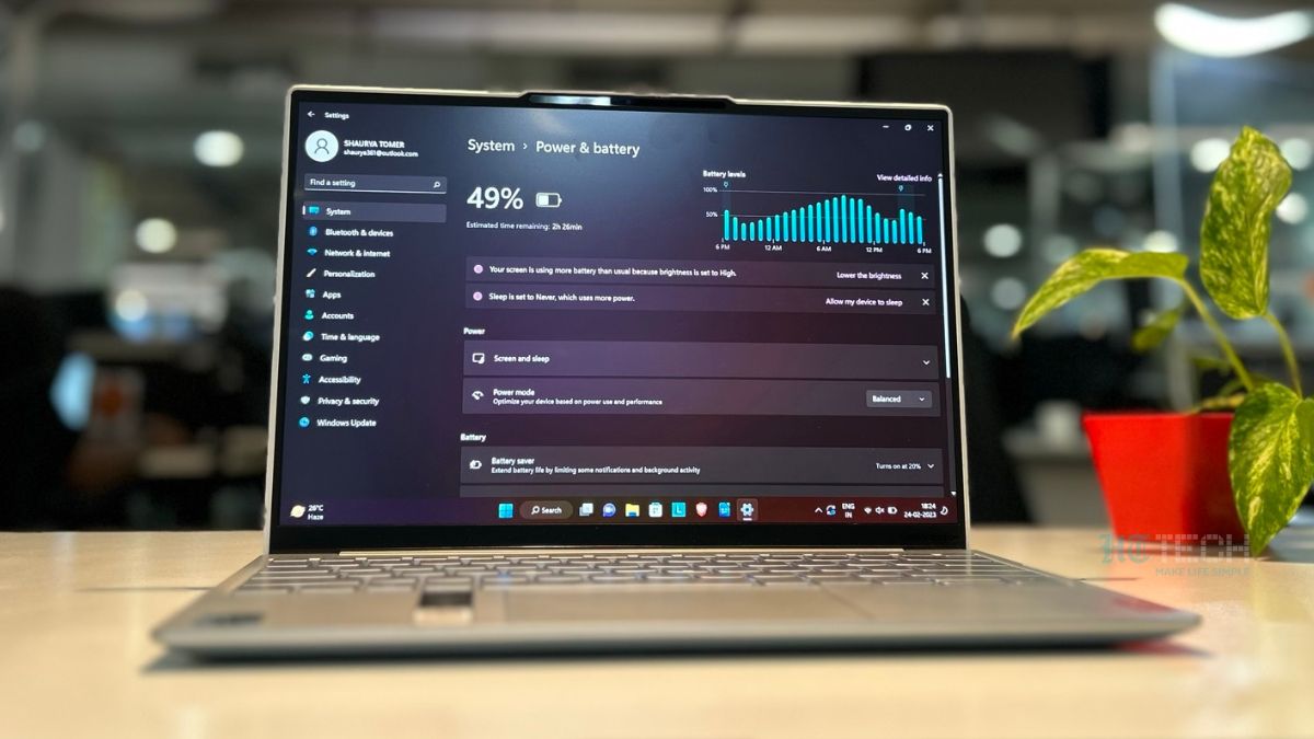 Lenovo Yoga Slim 7i Carbon Laptop Review: For Life On The Go | Laptops ...