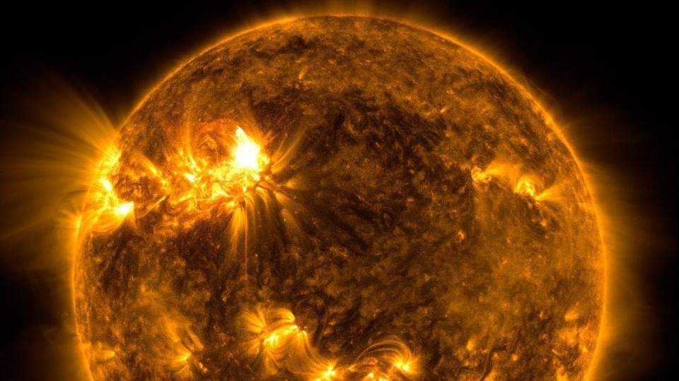 NASA solar flare