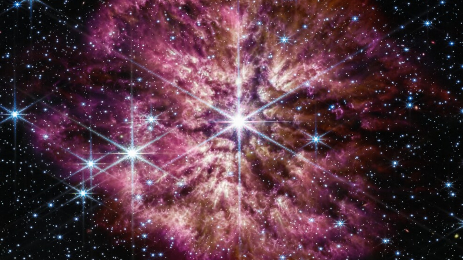 verrassend!  NASA’s James Webb Space Telescope legt een zeldzame aanblik vast van een stervende ster