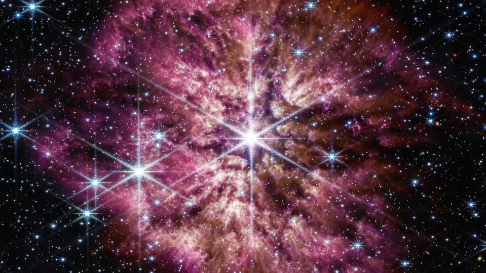 Wolf-Rayet 124 star