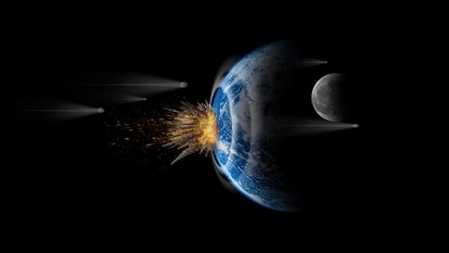 170-foot Asteroid 2023 DX2: It is another massive airplane sized asteroid which will be making its closest approach to Earth today. It will come as close as 3.26 million kilometers to the planet, according to NASA's JPL. Also, this gigantic rock is moving at a speed of 32328 kilometers per hour. Asteroid