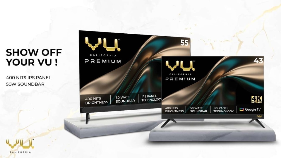 Vu Premium TV 2023 Edition launched featuring IPS display, builtin