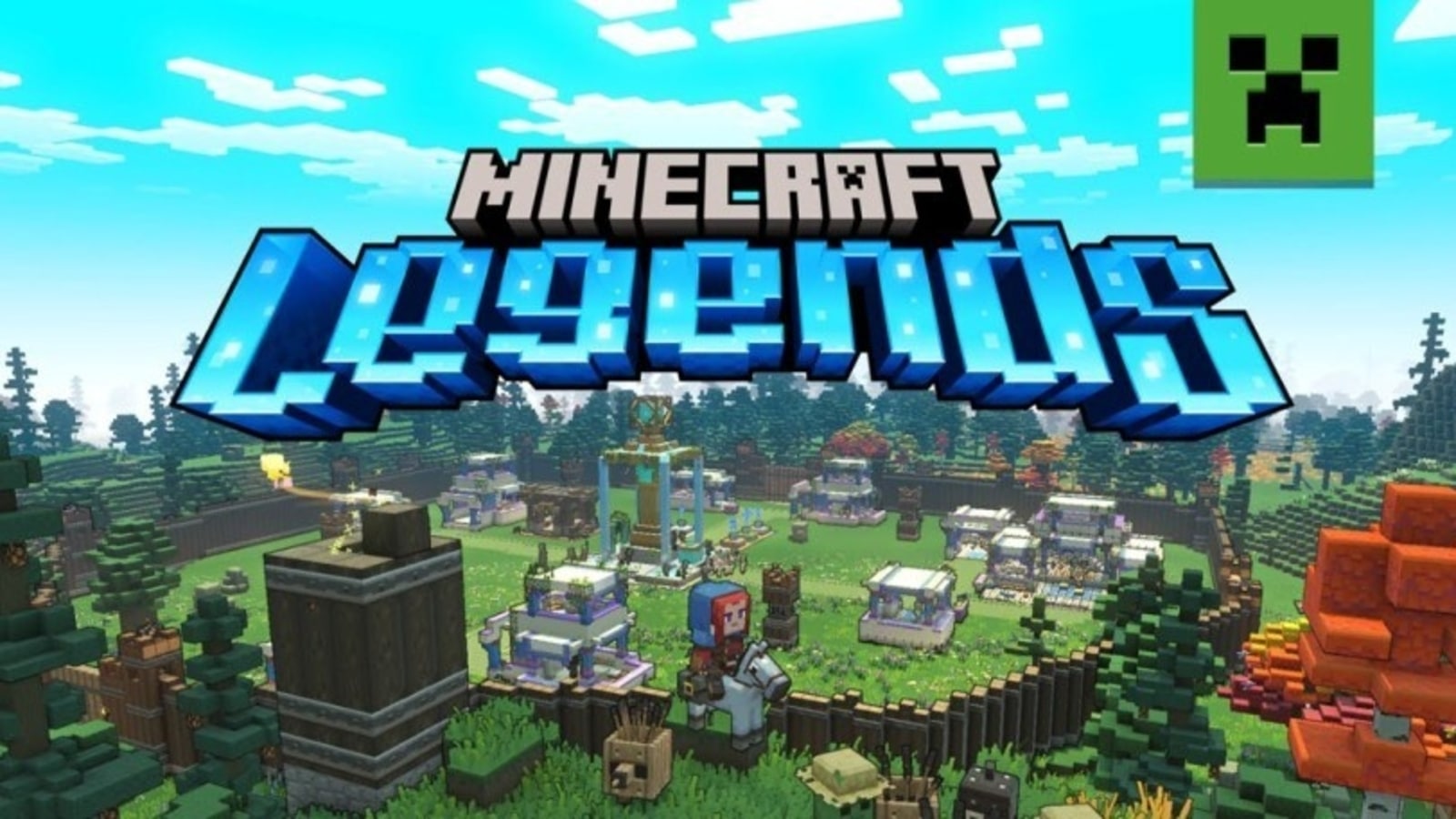 Minecraft Legends is a new action strategy game spin-off