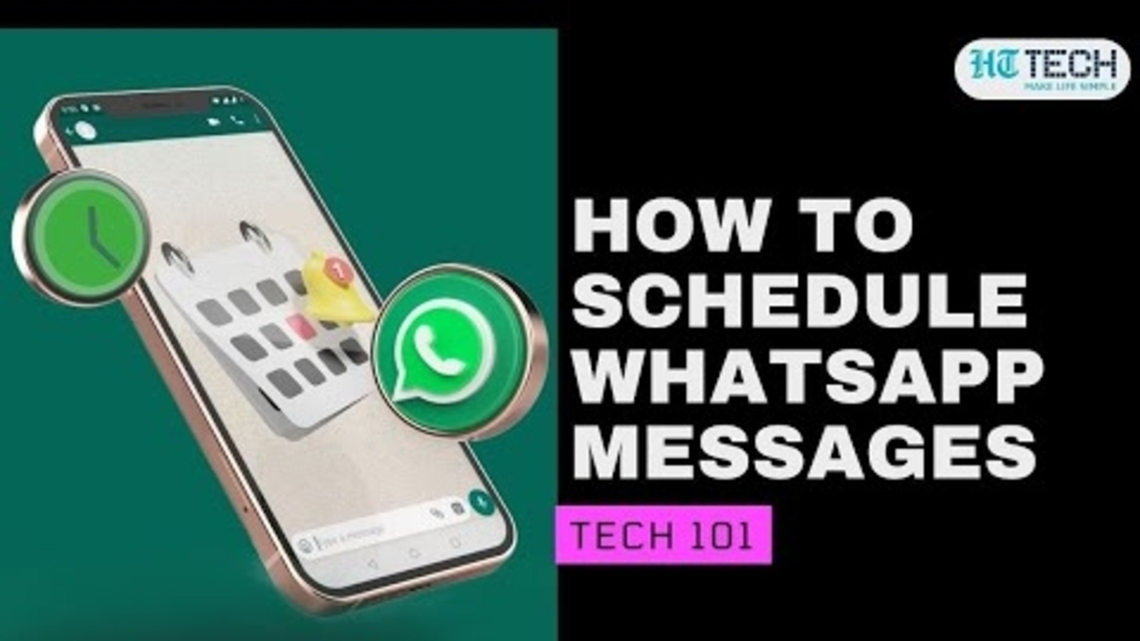 How to schedule whatsapp messages videos