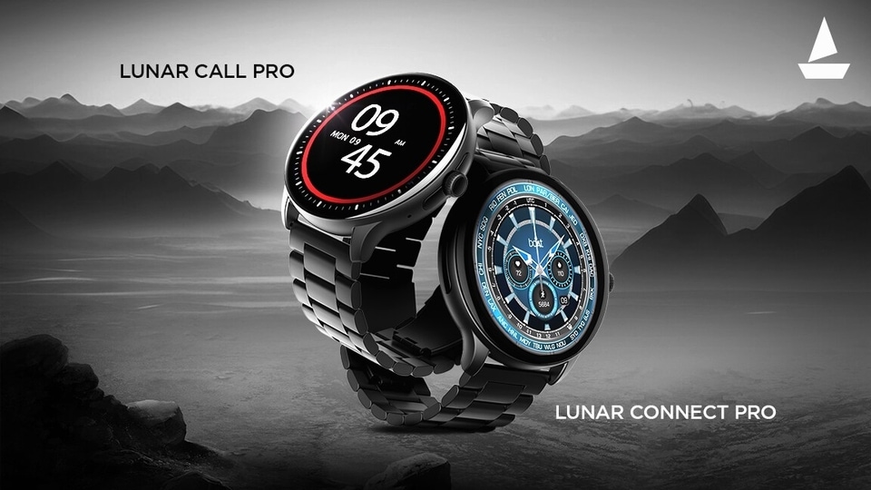 boAt Lunar Connect Pro, Lunar Call Pro smartwatches launched; check